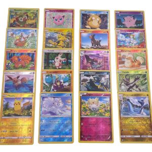 20 Originala Pokemon Reverse Holo Kort