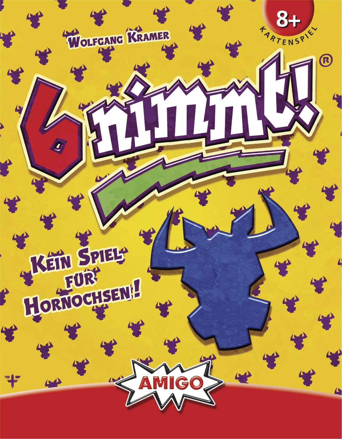 Amigo 6 Nimmt! Kortspel, Flerfärgad Amigo 6 Nimmt! Kortspel, Flerfärgad