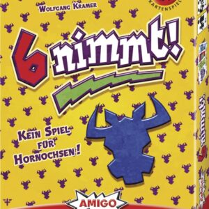 Amigo 6 Nimmt! Kortspel, Flerfärgad