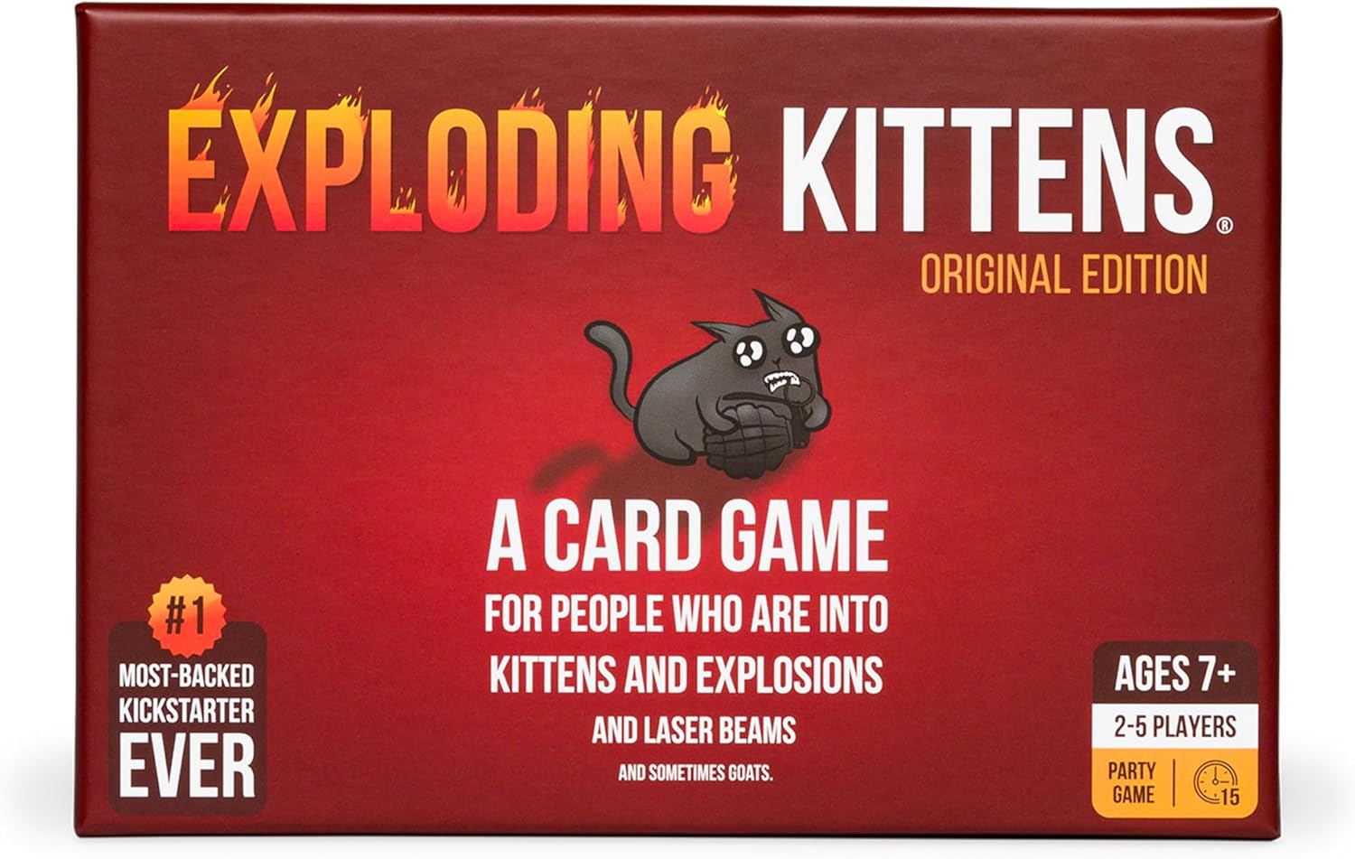 Exploding Kittens Brädspel, Original Edition Exploding Kittens Brädspel, Original Edition
