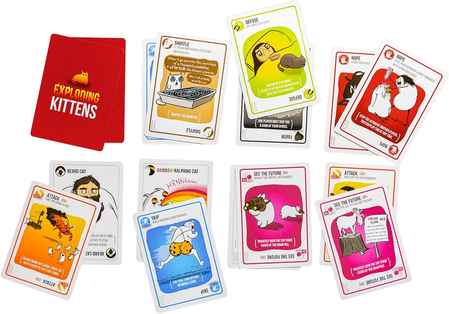 Exploding Kittens Brädspel, Original Edition Exploding Kittens Brädspel, Original Edition