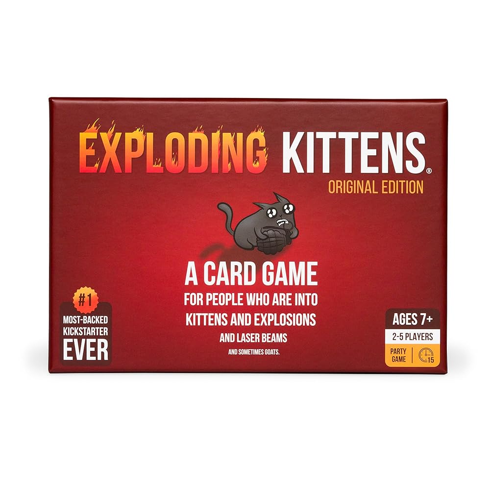 Exploding Kittens Brädspel, Original Edition Exploding Kittens Brädspel, Original Edition