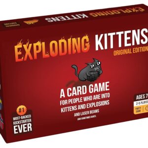 Exploding Kittens - Familjevänligt Kortspel