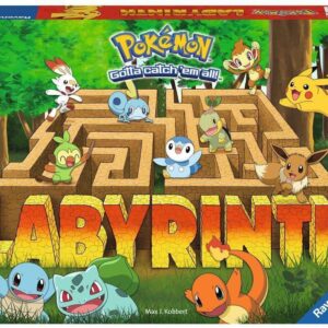 Ravensburger Pokemon Labyrinth - Familjespel för 2-4 spelare