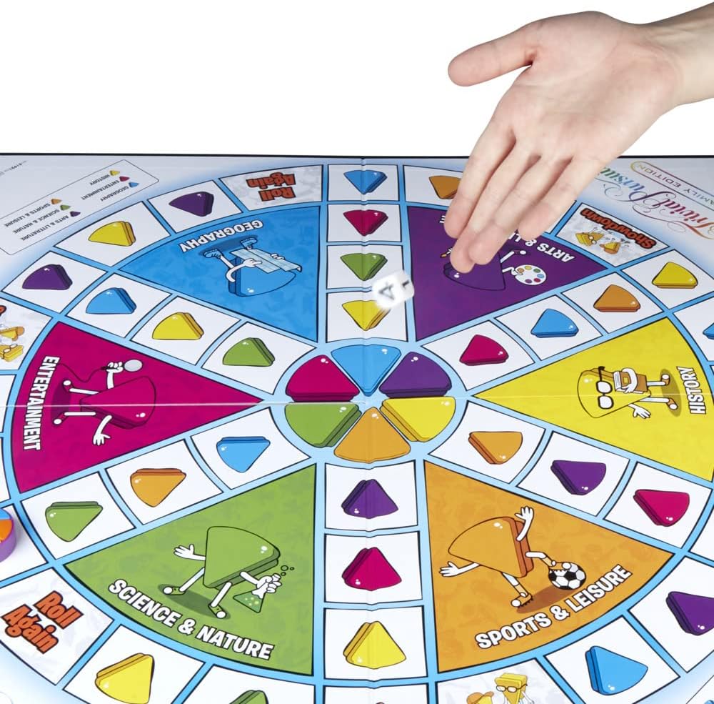 Trivial Pursuit Familjeutgåva Brädspel Trivial Pursuit Familjeutgåva Brädspel