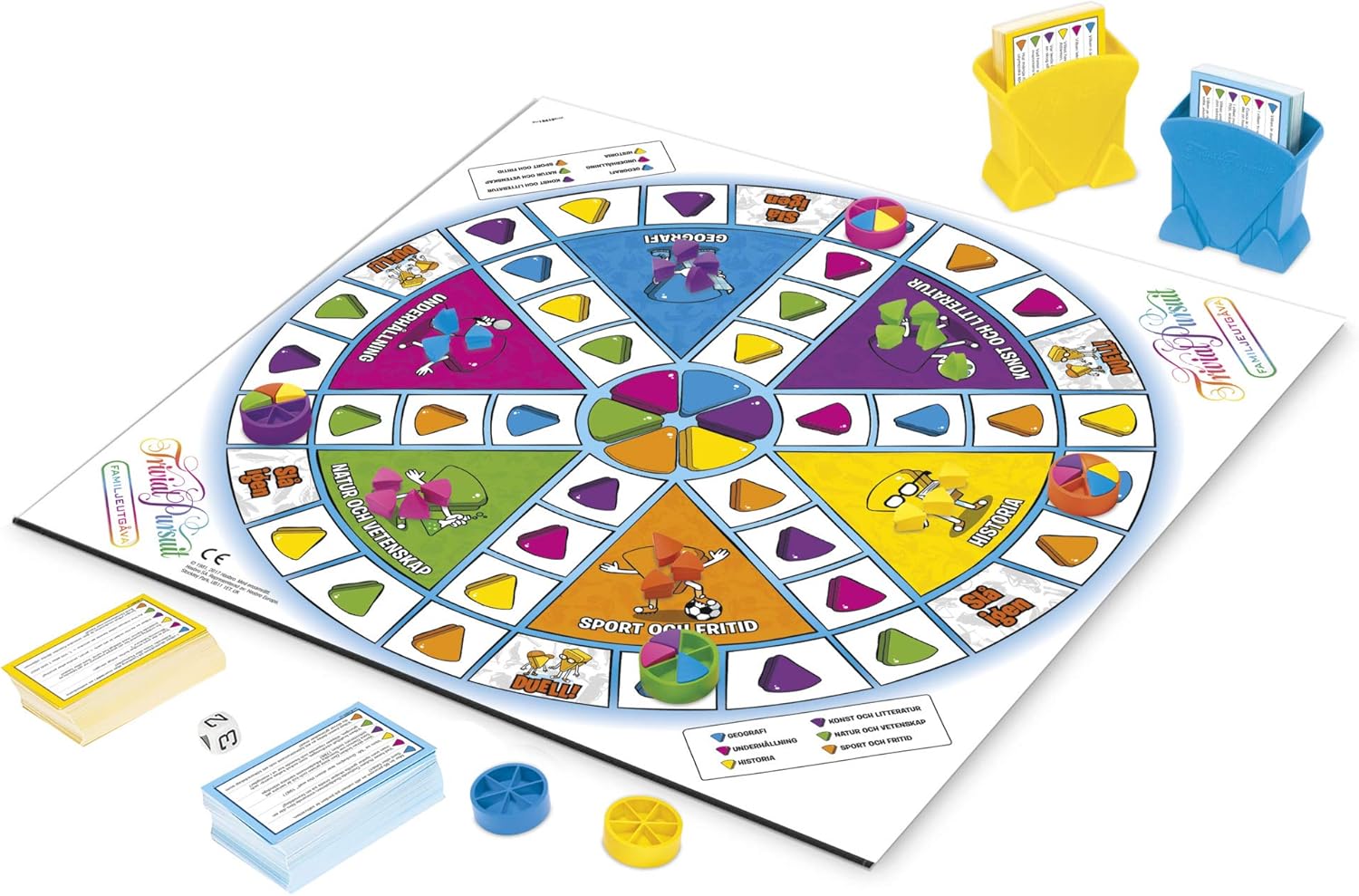 Trivial Pursuit Familjeutgåva Brädspel Trivial Pursuit Familjeutgåva Brädspel
