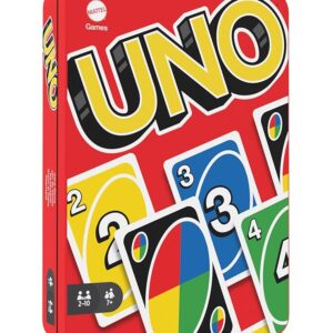 UNO-kortspel med samlarburk - 112 kort