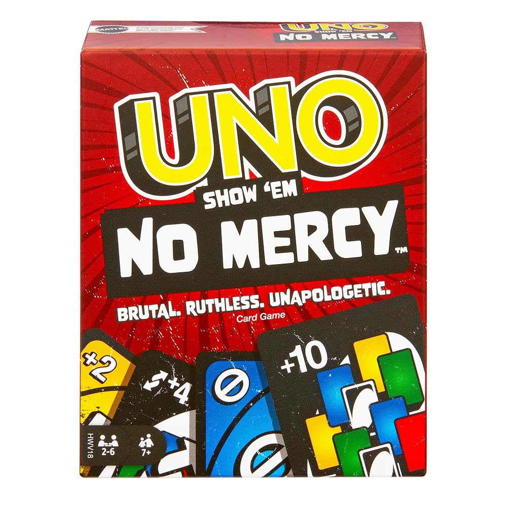 UNO Show 'em No Mercy Kortspel UNO Show 'em No Mercy Kortspel
